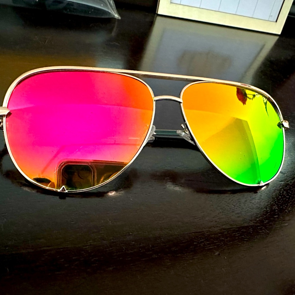 Quay High Key Rainbow sunglasses